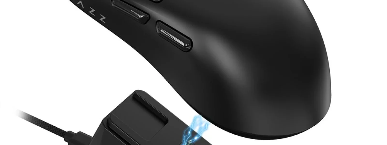 AJAZZ AJ159P : Dual Mode Aσύρματο ποντίκι, με μαγνητική βάση φόρτισης και αισθητήρα 26.000DPI!