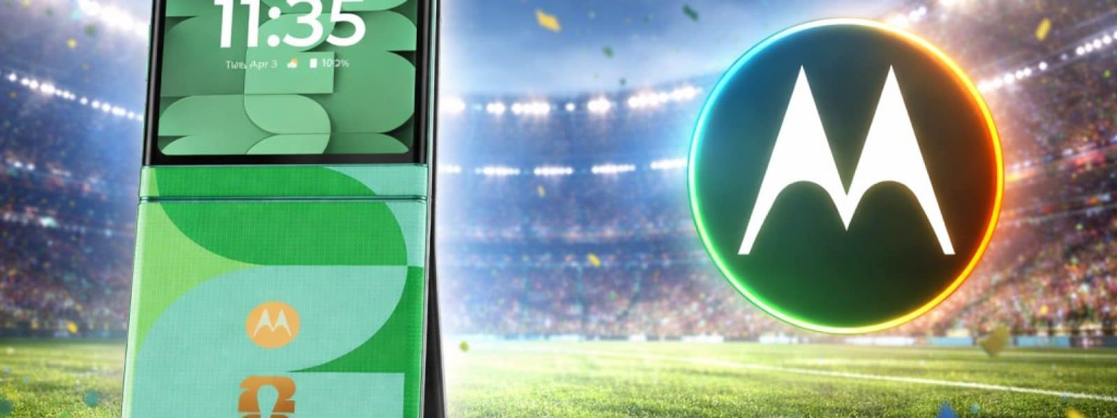 Motorola Razr FIFA Edition: &Pi;&alpha;ί&zeta;&epsilon;&iota;&hellip; &mu;&pi;ά&lambda;&alpha; &sigma;&tau;&omicron; &Mu;&omicron;&upsilon;&nu;&tau;&iota;ά&lambda; 2026