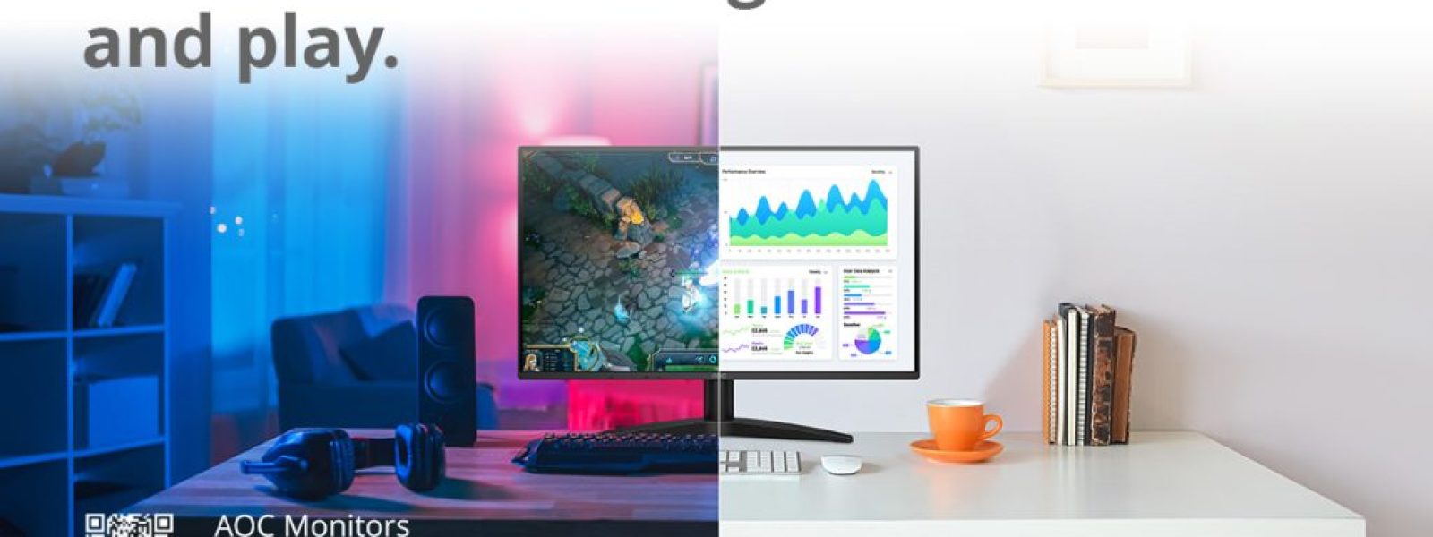 AOC Q24B36X και Q27B36X: Οθόνες QHD που συνδυάζουν υψηλή απόδοση στην εργασία και ομαλή εμπειρία στο παιχνίδι