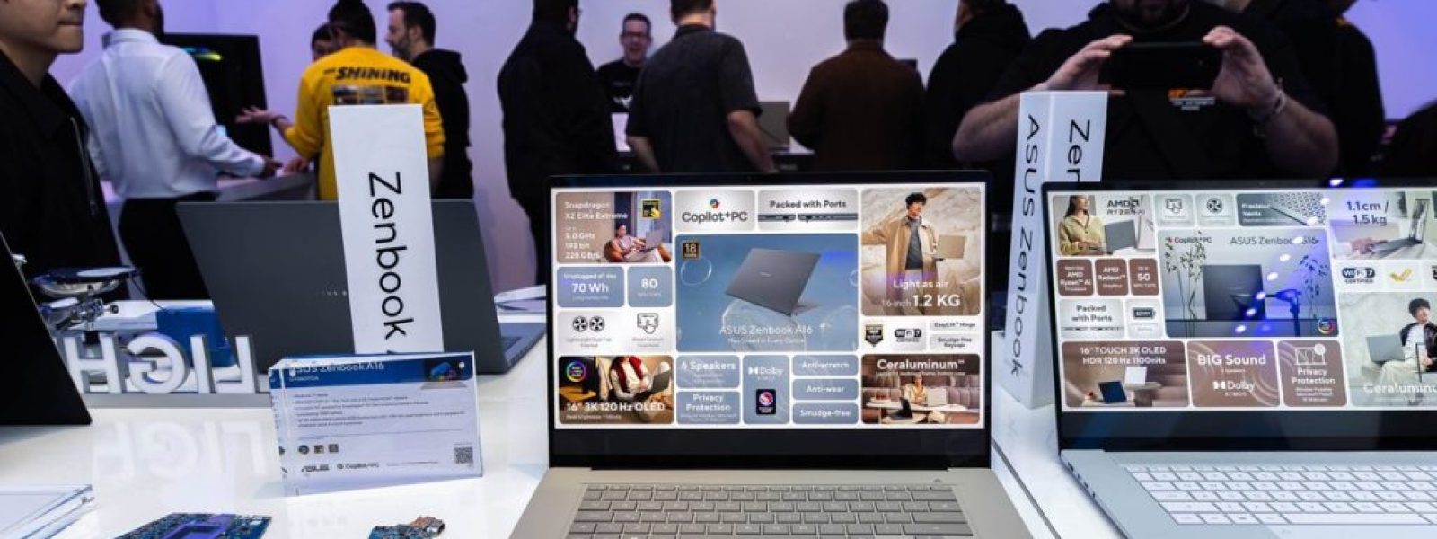 CES 2026: Η Asus εντυπωσιάζει με το Zenbook A16 και τον πανίσχυρο Snapdragon X2 Elite Extreme