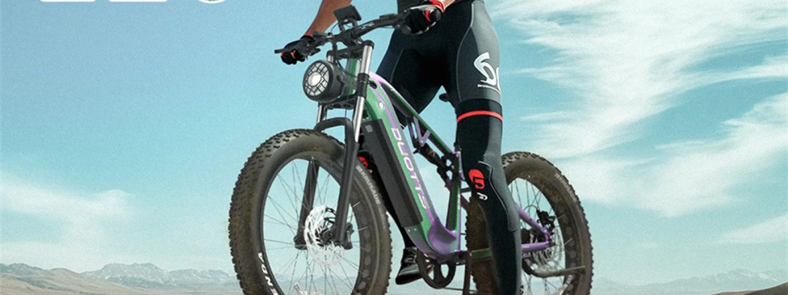 DUOTTS E26: Υψηλές επιδόσεις και ασφάλεια, με ελαστικά 26″ x 4″, υδραυλικά δισκόφρενα και μοτέρ 750W!