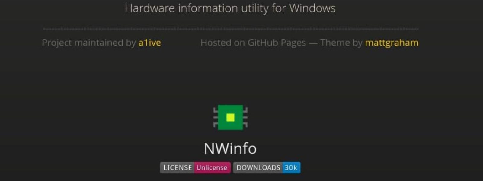 NWinfo 1.6.0 φορητό και εύχρηστο