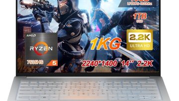 Ninkear S14 : Ένα «πούπουλο» 1 κιλού με Ryzen 5 και δώρο την τσάντα, στα 456€!
