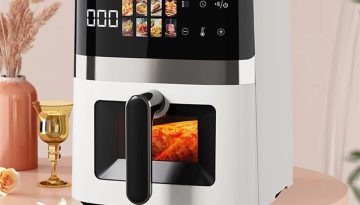 NovuLife 1500W Air Fryer : Με «παραθυράκι» στην απόλαυση και τιμή που δεν τρώει τον μισθό (47.4€)!