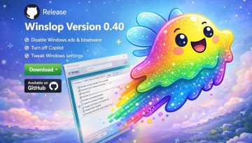 Winslop 0.40: Εντοπισμός και αφαίρεση bloatware
