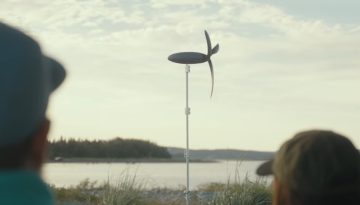 Φορητή ανεμογεννήτρια που μπορεί να φορτίσει τηλέφωνα σε 17 λεπτά