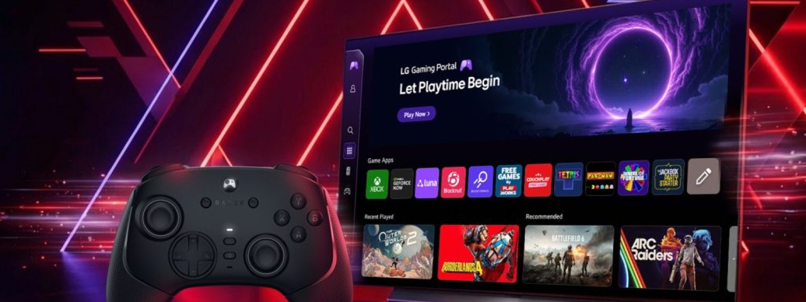 Η LG Electronics ανακοινώνει το πρόγραμμα πιστοποίησης «Designed for LG Gaming Portal» για χειριστήρια