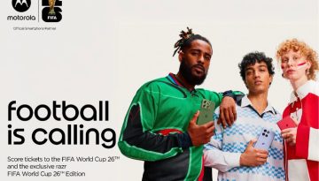 Η Motorola φέρνει τους φιλάθλους πιο κοντά στο  FIFA World Cup 2026 με την κυκλοφορία  του νέου moto g77