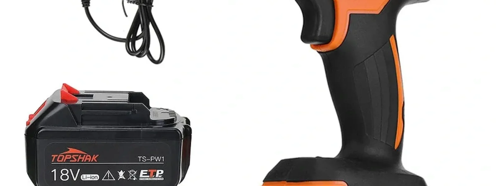 [#Ιστορικό_Χαμηλό] Topshak TS-PW1A : Brushless μπουλονόκλειδο μπαταρίας με κρούση και μπαταρία 1.5Ah με μόλις 30.7€!!