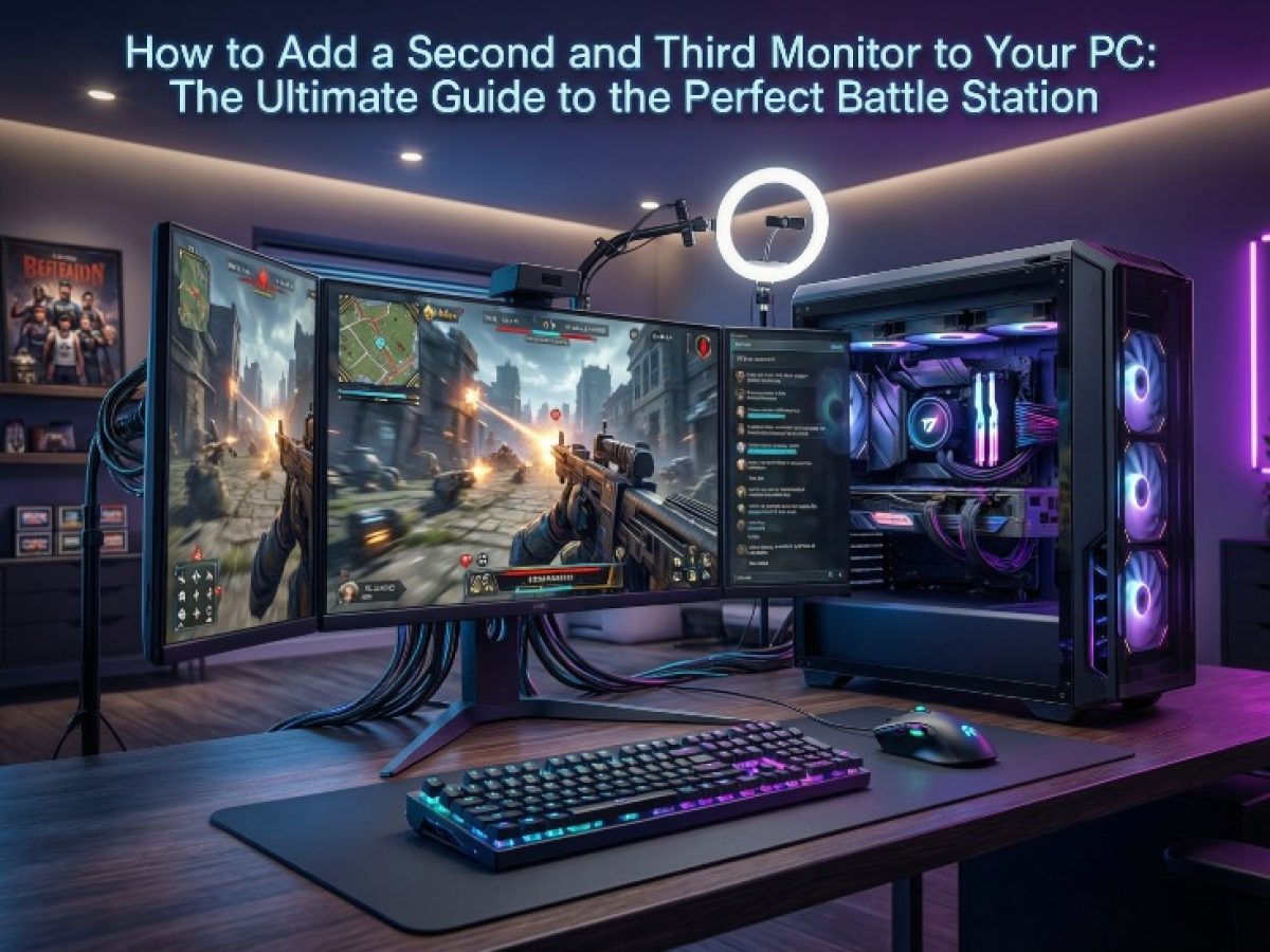 Πως να προσθέσεις δεύτερη και τρίτη οθόνη στον υπολογιστή σου: Ο απόλυτος οδηγός για το τέλειο Battle Station
