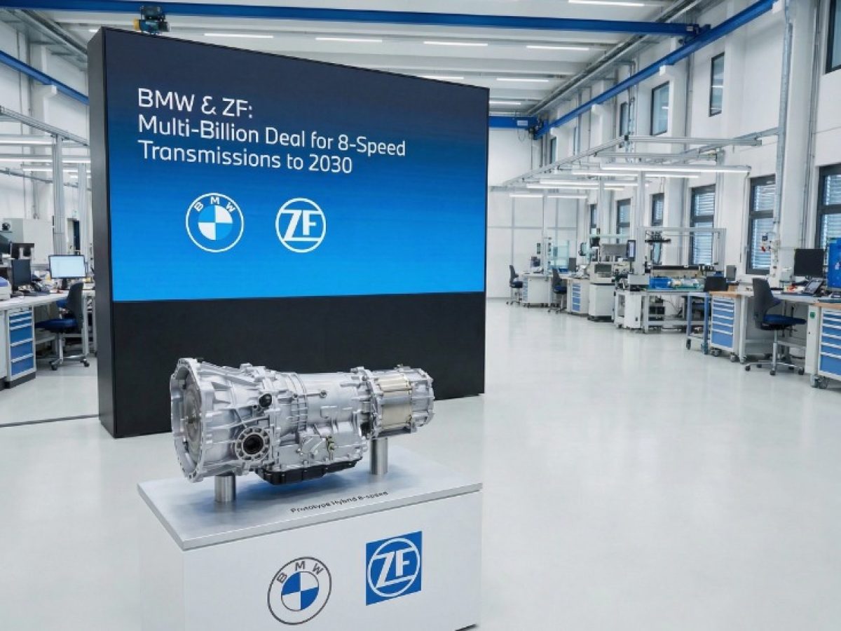 BMW και ZF: Συμφωνία δισεκατομμυρίων για το κιβώτιο 8 σχέσεων έως το 2030