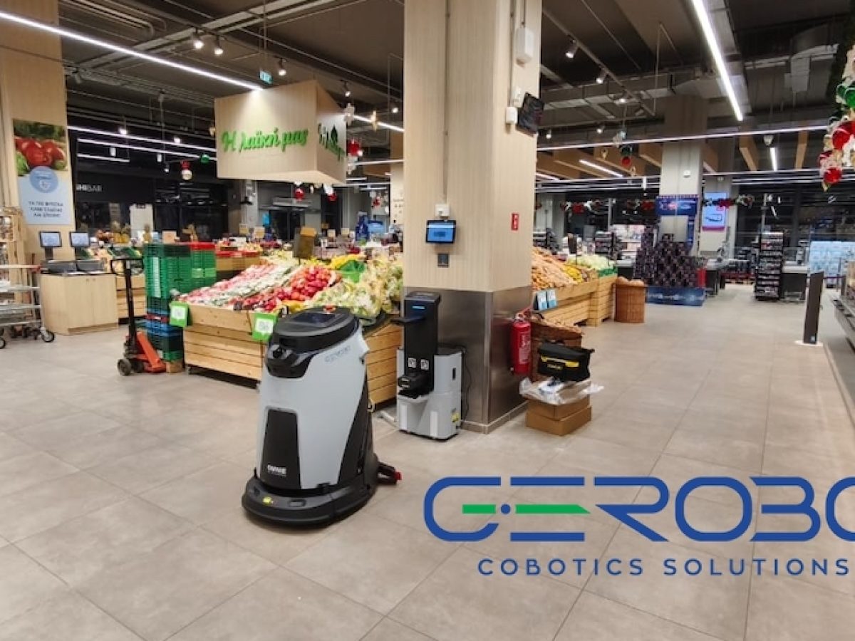 Gerobo International και ΑΒ Βασιλόπουλος προχωρούν σε στρατηγική συνεργασία με υιοθέτηση ρομποτικών λύσεων καθαρισμού στα καταστήματα του δικτύου της ΑΒ