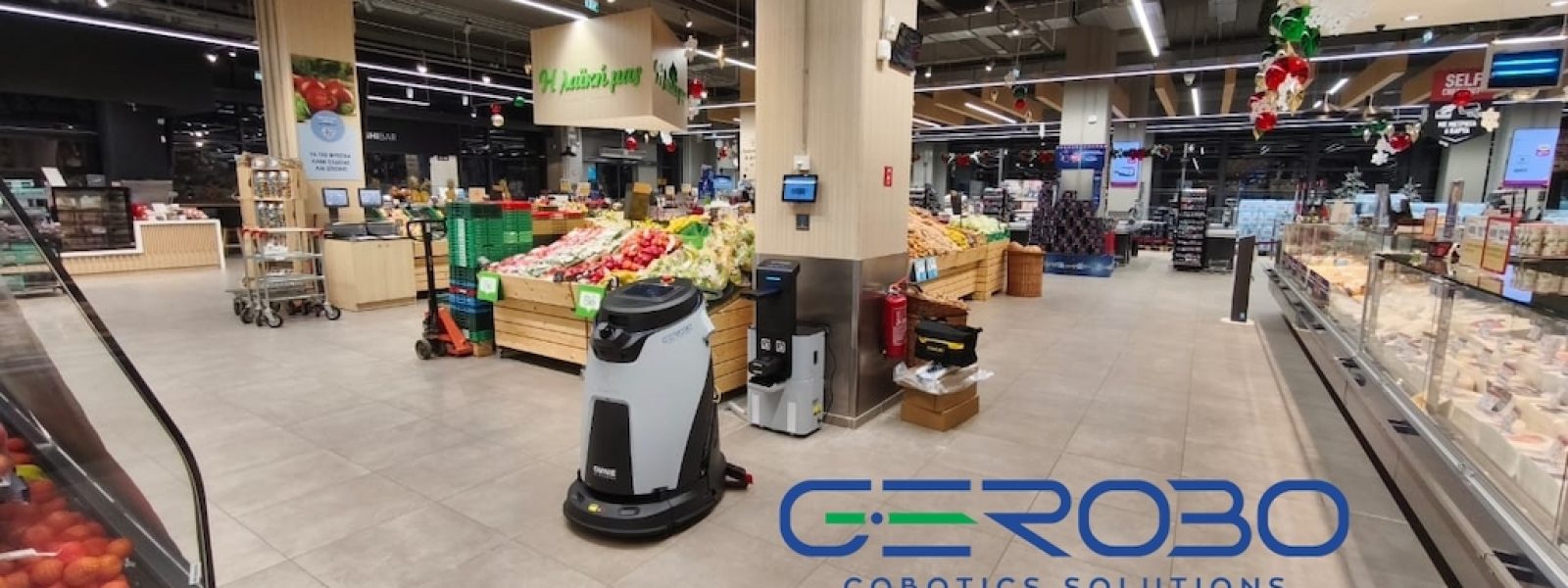 Gerobo International και ΑΒ Βασιλόπουλος προχωρούν σε στρατηγική συνεργασία με υιοθέτηση ρομποτικών λύσεων καθαρισμού στα καταστήματα του δικτύου της ΑΒ