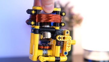 LEGO: YouTuber κατασκευάζει ηλεκτρικό κινητήρα από τα διάσημα τουβλάκια και απλούς μαγνήτες