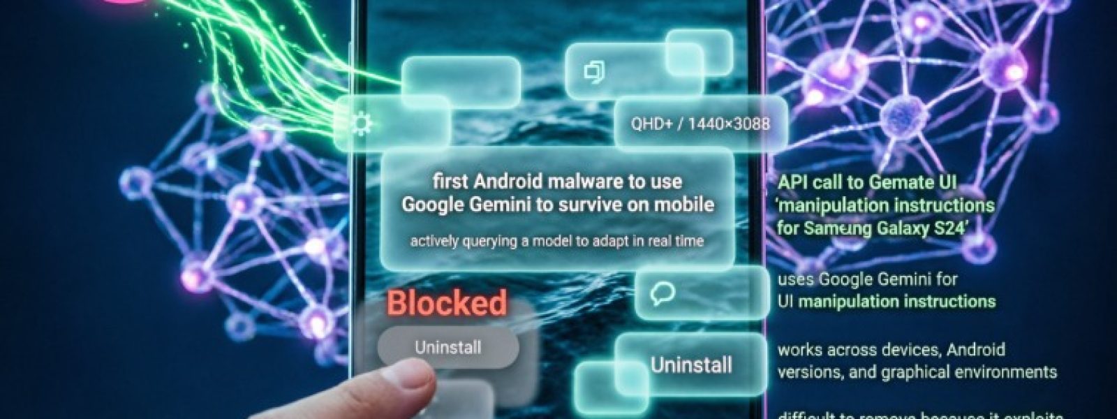 PromptSpy: το πρώτο malware Android που χρησιμοποιεί Google Gemini για να επιβιώνει στο κινητό