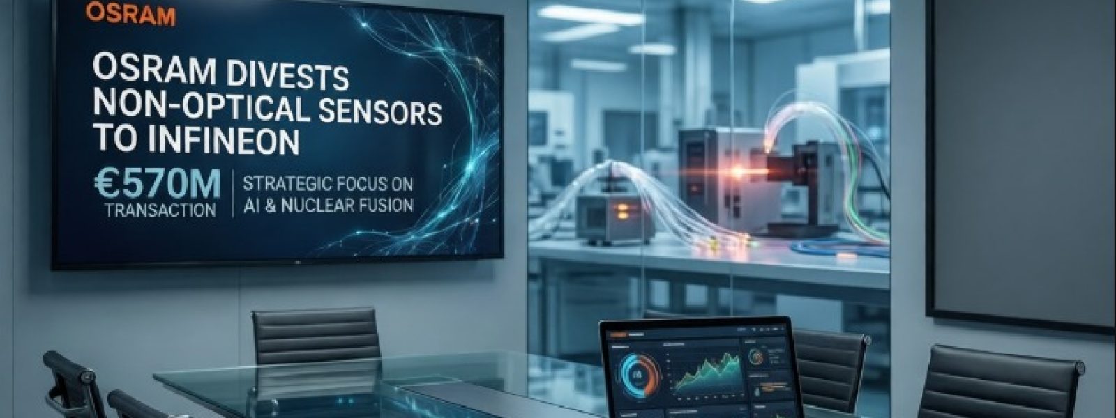 Η Osram πουλά τμήμα στην Infineon: Στροφή σε AI και πυρηνική σύντηξη
