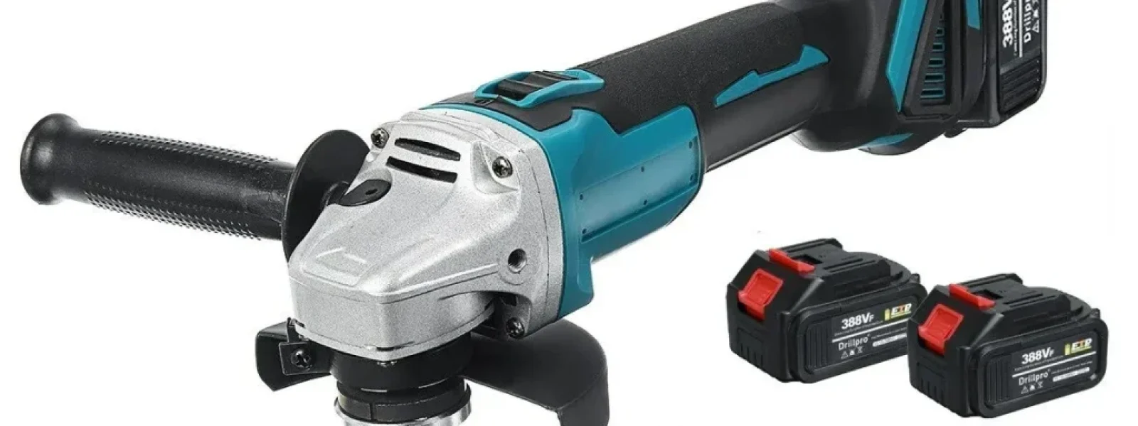 [#Ιστορικό_Χαμηλό] Γωνιακός τροχός μπαταρίας της DrillPro, με brushless μοτέρ 1500W, και ΔΥΟ μπαταρίες στα 38.9€ από Τσεχία!