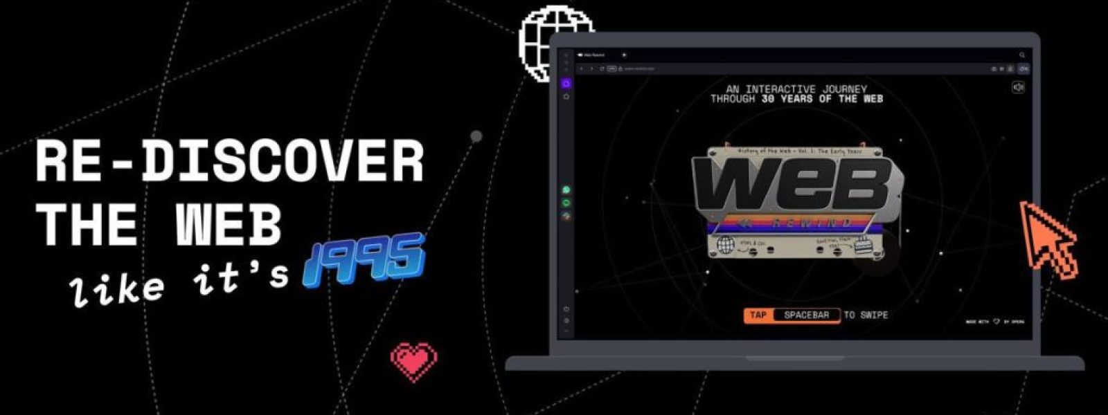 Το Web Rewind της Opera σε στέλνει στο 1999 (και ίσως στο CERN)