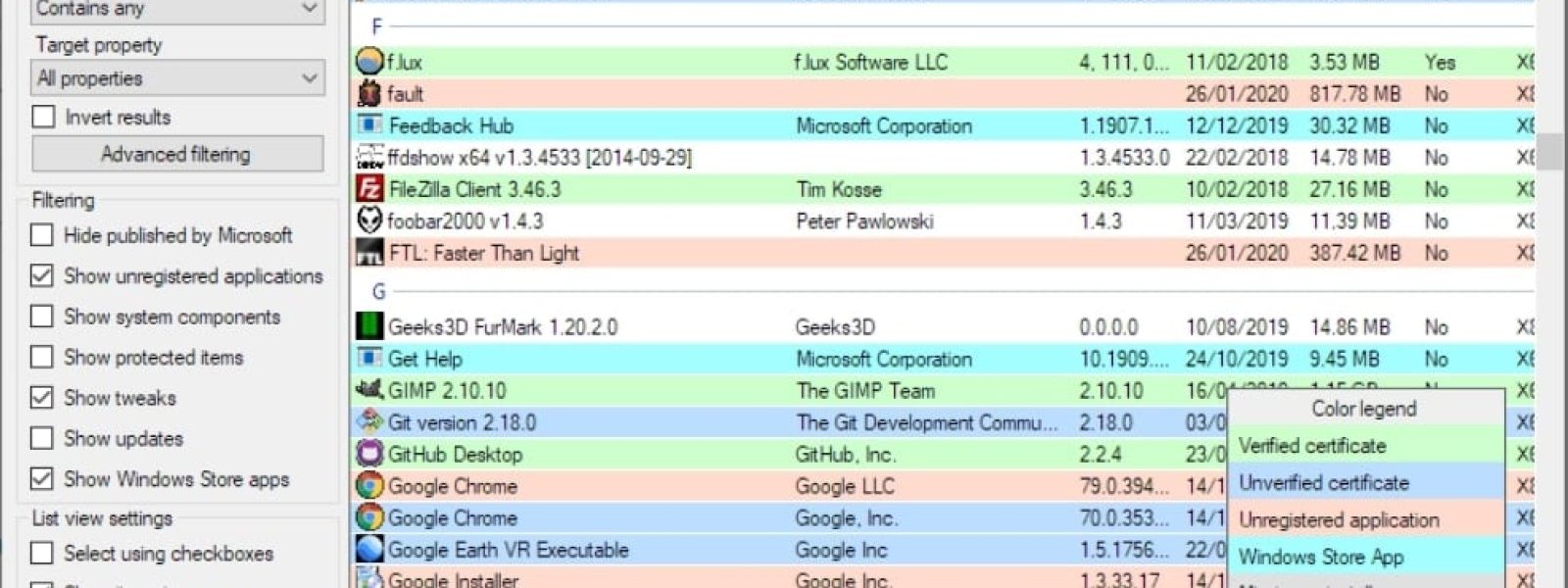 Bulk Crap Uninstaller 6.0 δωρεάν και open source