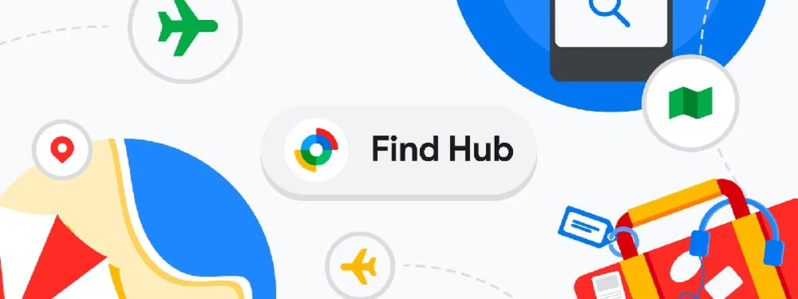 Google Find Hub βρίσκει χαμένες αποσκευές