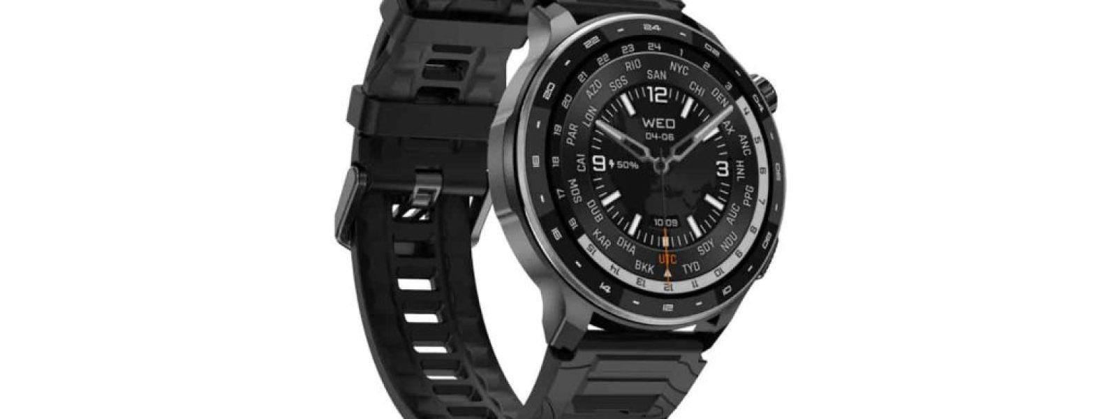 KKTICK TANK T6: Rugged smartwatch με GPS, offline maps και AMOLED οθόνη
