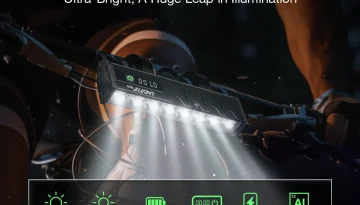 LAOTIE B06/B08: Όταν το απλό φωτάκι ποδηλάτου, δεν αρκεί, ο φάρος της Laotie με 5000Lumens θα κάνει τη νύχτα μέρα.