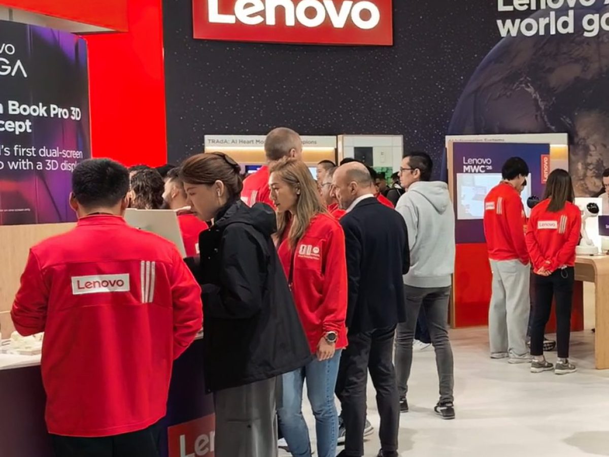 LENOVO at MWC 2026: Περπατήστε μαζί μας στο εντυπωσιακό booth της Lenovo!