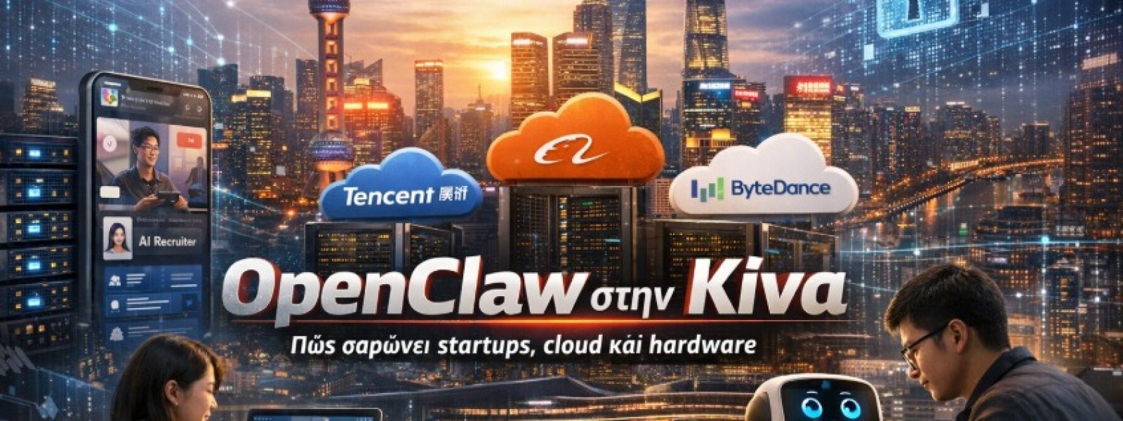 OpenClaw στην Κίνα: πως σαρώνει startups, cloud και hardware
