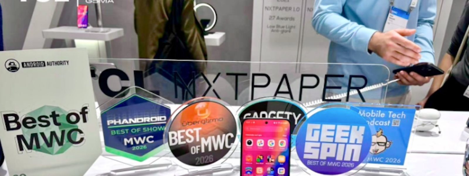 Η TCL κατακτά πολλαπλά δημοσιογραφικά βραβεία στο MWC 2026 με τις πρωτοποριακές τεχνολογίες NXTPAPER και AMOLED