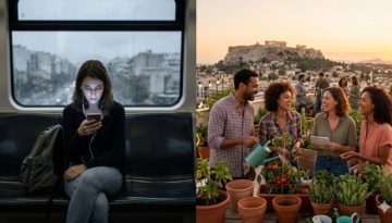 Η επιδημία της μοναξιάς: Πώς η τεχνολογία μάς απομονώνει στην Αθήνα