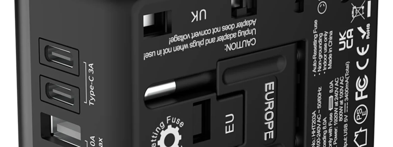 [#Ιστορικό_Χαμηλό] BlitzWolf BW-TA1 : Φορτιστής ταξιδιού, με δυνατότητα λειτουργίας σε EU/UK/US/AU πρίζες και πέντε θύρες φόρτισης, στα 8.7€!