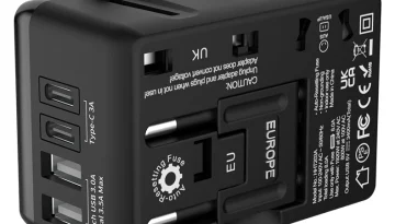 [#Ιστορικό_Χαμηλό] BlitzWolf BW-TA1 : Φορτιστής ταξιδιού, με δυνατότητα λειτουργίας σε EU/UK/US/AU πρίζες και πέντε θύρες φόρτισης, στα 8.7€!