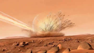 Πιθανό νέο ορυκτό εντοπίστηκε στον Άρη από τροχιά