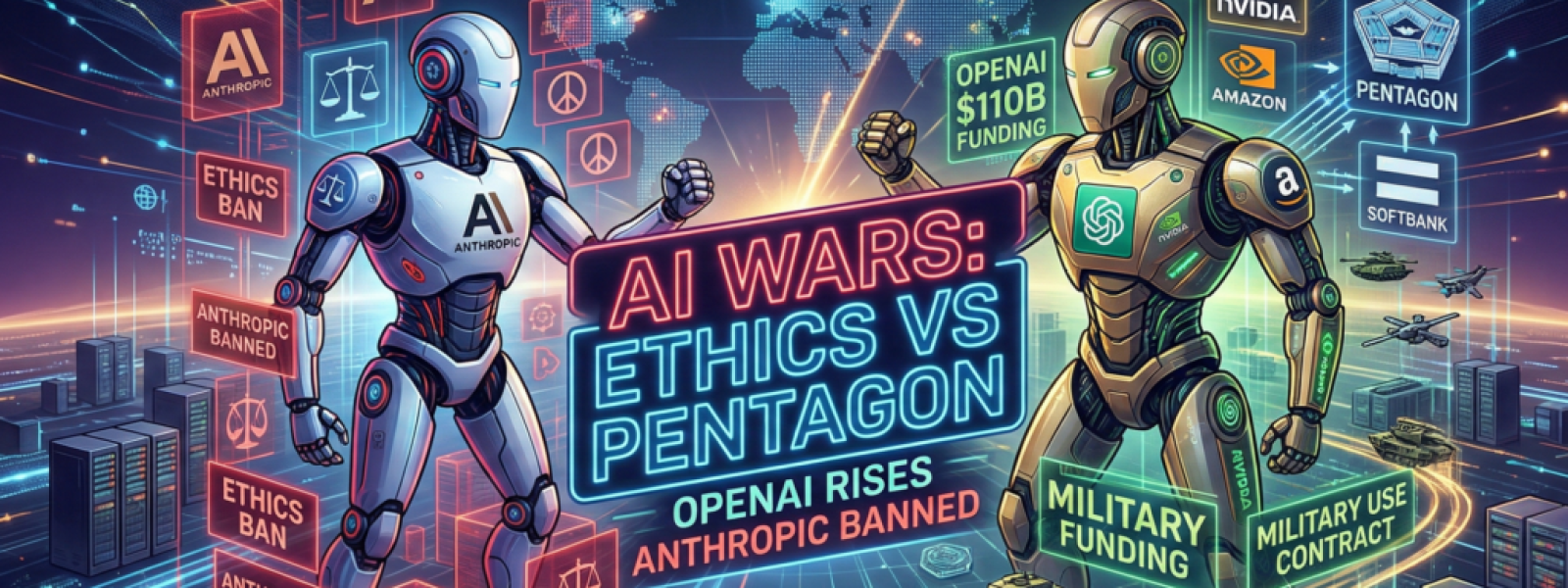 Πόλεμος στο AI: Η επική χρηματοδότηση της OpenAI και το “μπλόκο” Τραμπ στην Anthropic