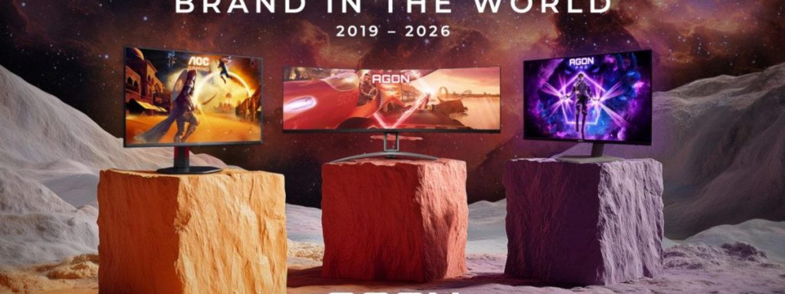 AGON by AOC: Στην κορυφή των gaming οθονών στην Ευρώπη και το 2025