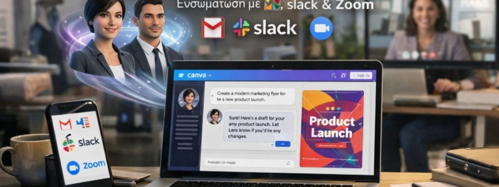 Canva: Η χρήση τεχνητής νοημοσύνης αντικαθιστά τα templates με AI agents