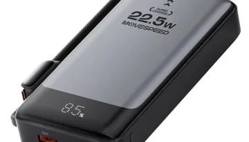 MOVESPEED MSP17: Το power bank που μπαίνει κατευθείαν στην πρίζα και έχει ενσωματωμένο καλώδιο!