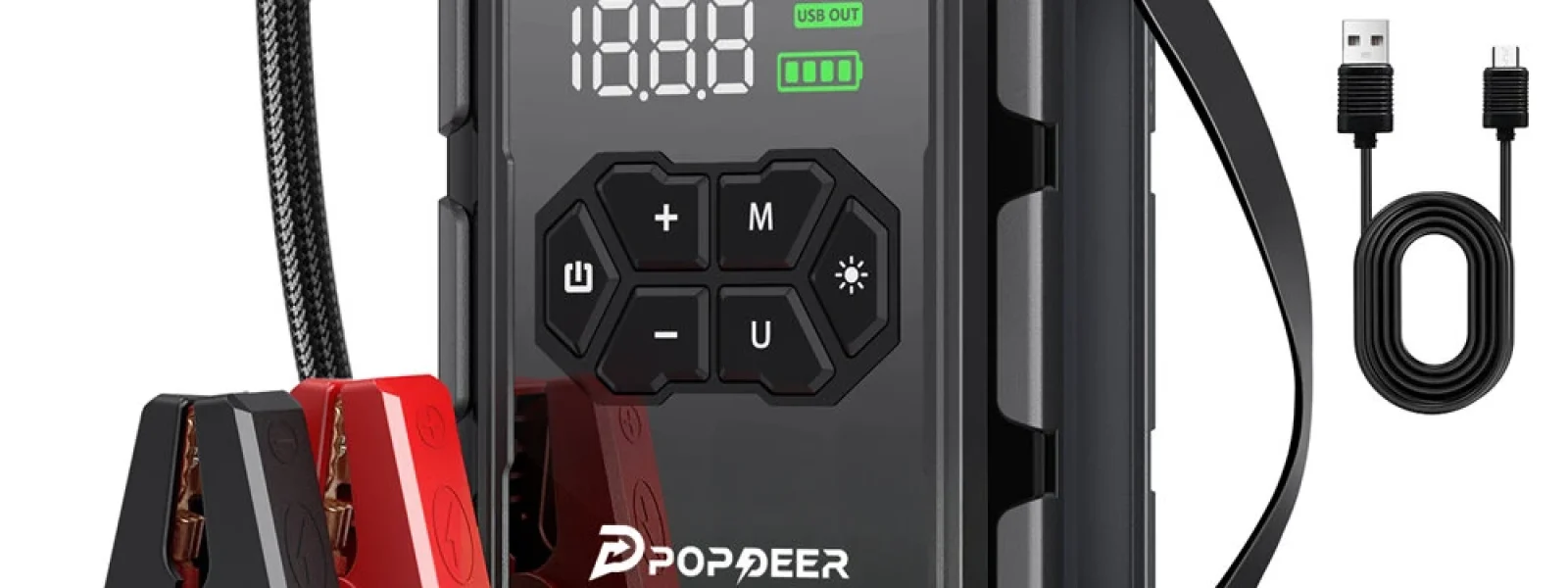 POPDEER PD JA66: Ένα θηρίο 6000A που εκκινεί τα πάντα και φουσκώνει λάστιχα!