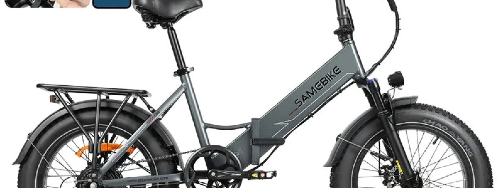 SAMEBIKE LOTDM200-II: Αναδιπλούμενο Fatbike, με μοτέρ 750W, φτιαγμένο για άνετες βόλτες!