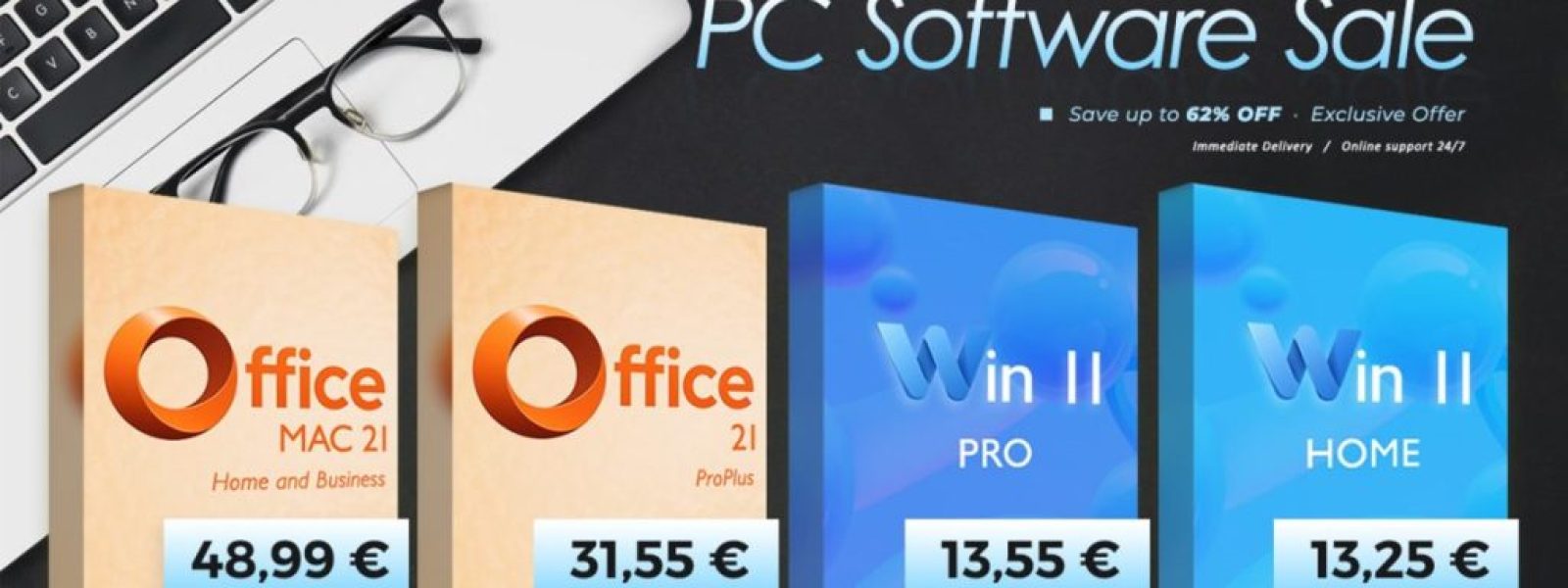 Windows 11 και Office 2021 σε τιμές ευκαιρίας: Αναβαθμίστε τον εξοπλισμό σας με τις νέες προσφορές του GoDeal24