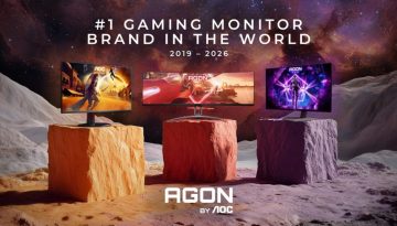 Η AGON by AOC επιβεβαιώνει τη θέση της ως η Νο. 1 μάρκα οθονών gaming στην Ευρώπη
