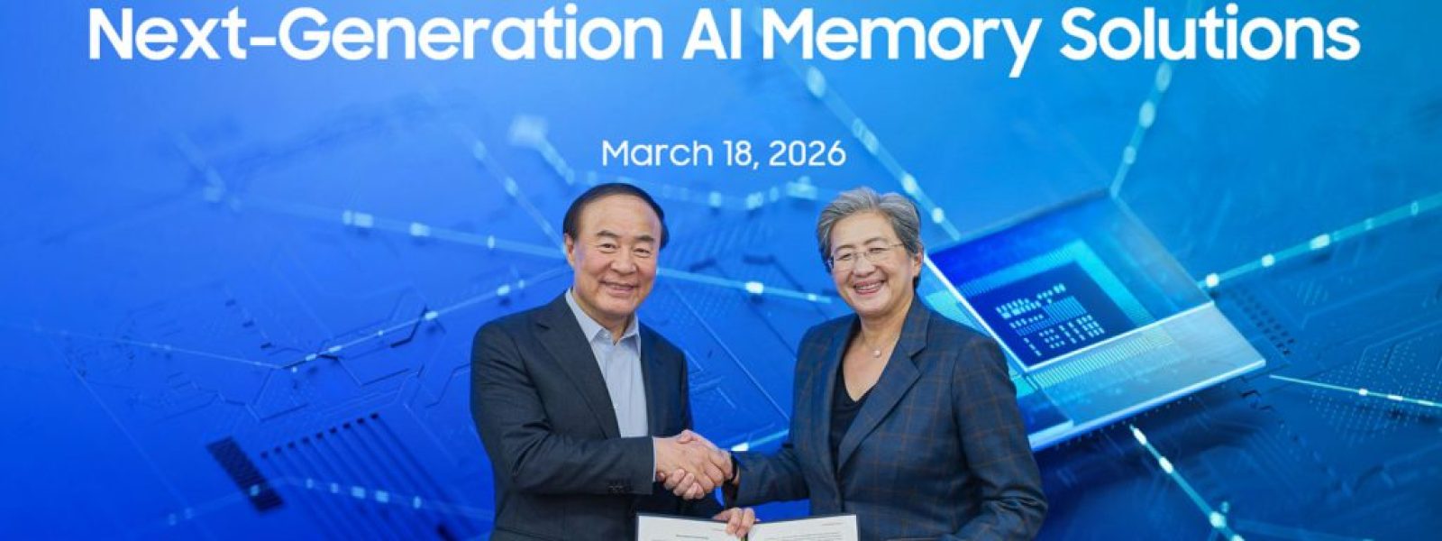 Η Samsung και η AMD διευρύνουν τη στρατηγική τους συνεργασία για τις λύσεις μνήμης AI επόμενης γενιάς