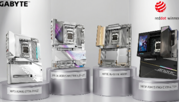 Οι μητρικές της GIGABYTE κατακτούν κορυφαίες διάκρισεις στα Red Dot Design Awards 2026