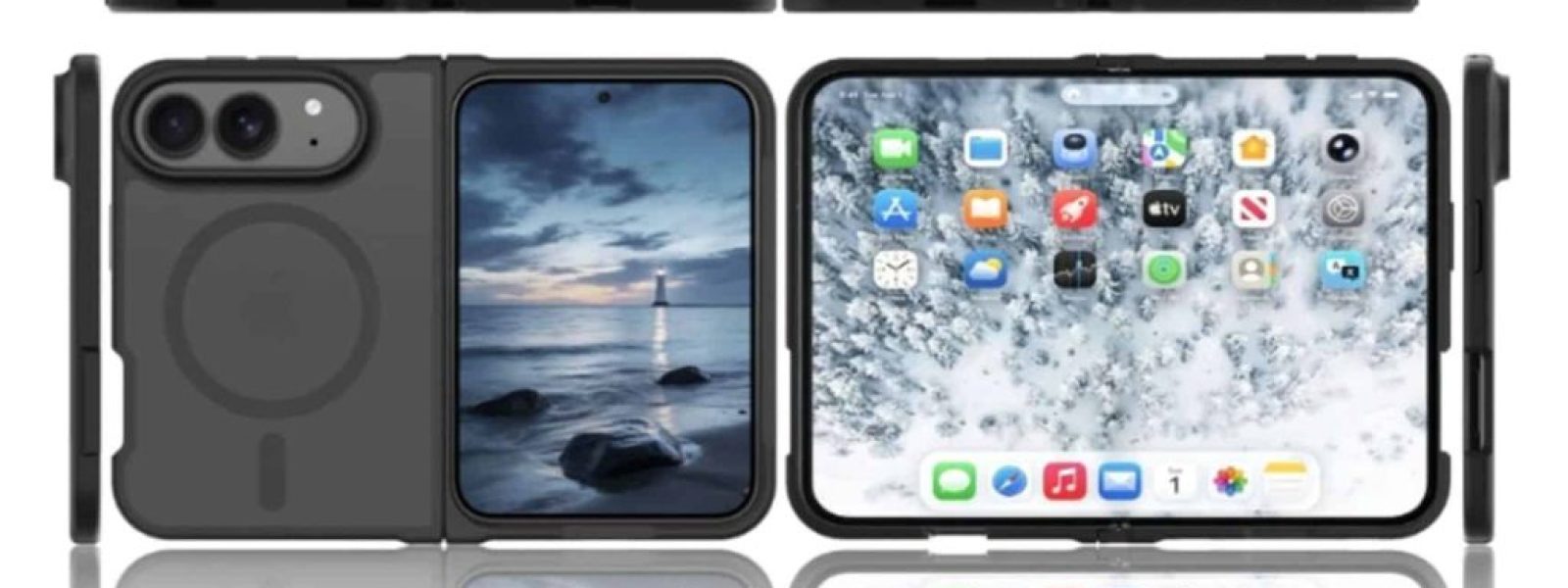 iPhone Fold: Οι πρώτες θήκες αποκαλύπτουν το σχεδιασμό