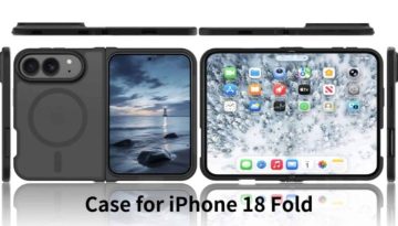 iPhone Fold: Οι πρώτες θήκες αποκαλύπτουν το σχεδιασμό