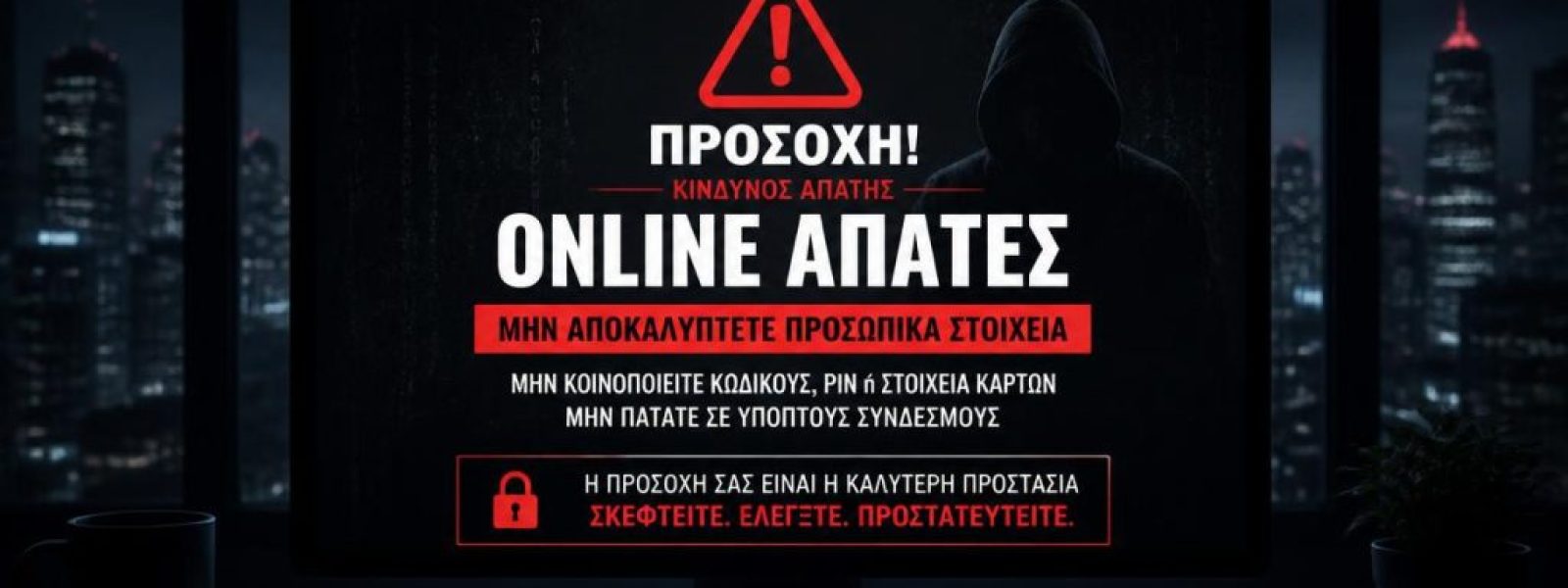 Πώς να προστατευτείς από online απάτες