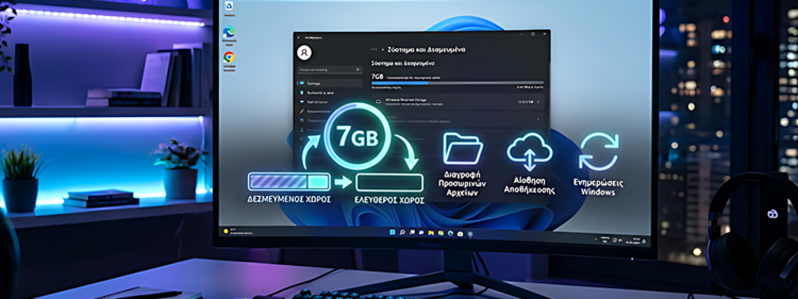 &Sigma;&tau;&omicron;&iota;&chi;&epsilon;ί&alpha; &Sigma;&upsilon;&sigma;&tau;ή&mu;&alpha;&tau;&omicron;&sigmaf; Windows &ndash; &Pi;ώ&sigmaf; &Alpha;&nu;&alpha;&kappa;&tau;ώ &Tau;&alpha; 7GB &Pi;&omicron;&upsilon; &Delta;&epsilon;&sigma;&mu;&epsilon;ύ&omicron;&upsilon;&nu; &Tau;&alpha; Windows 11 &Sigma;&tau;&omicron;&nu; &Delta;ί&sigma;&kappa;&omicron;