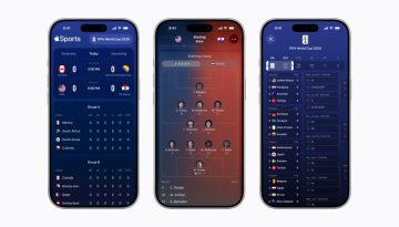 Το Apple Sports πηγαίνει στο Παγκόσμιο Κύπελλο