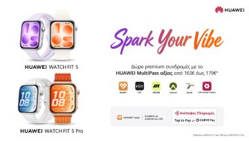 Huawei Watch Fit 5 Series: Τετράγωνο design, καθόλου «τετράγωνη» λογική στον καρπό σου! – MyPhone.gr