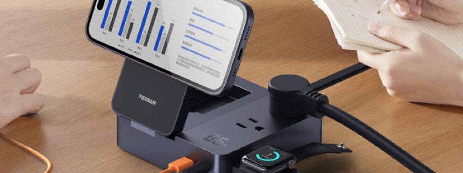 Tessan Power Elf I: Η συσκευή που θα μεταμορφώσει το γραφείο σου φορτίζοντας 6 gadgets ταυτόχρονα!